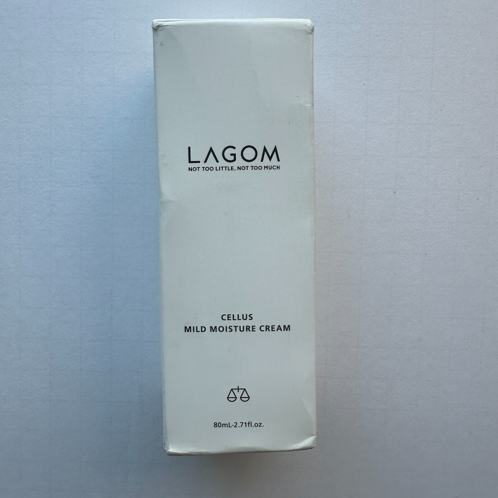 Lagom Cellus Mild Moisture Cream 80ml New‎ Exp: 5/15/27 K Beauty